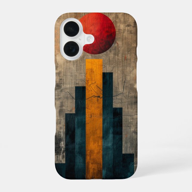 Solar Geometry Study Iphone Case (Back)