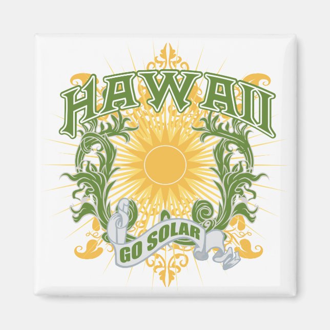 Solar Hawaii Magnet (Front)