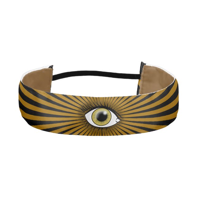 Solar Hazel Eye Athletic Headband (Front)