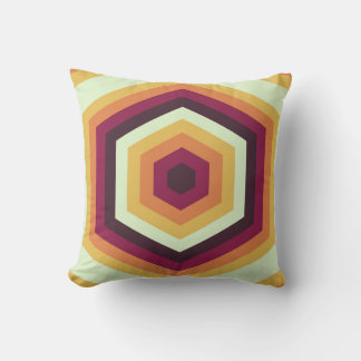 Solar Hive Spectrum Throw Pillow