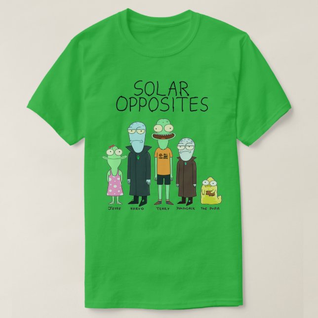Solar Opposites  (2)  T-Shirt (Design Front)