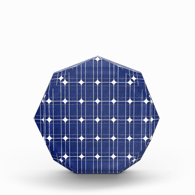 Solar Panel Acrylic Award (Front)