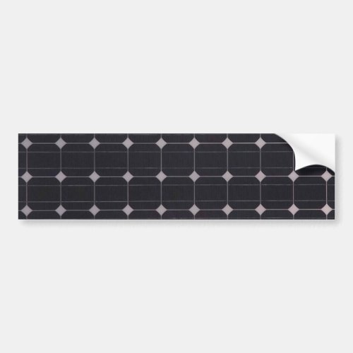 Solar Panel bumper sticker