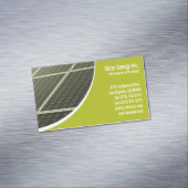 Solar Panel Business Card Magnets (In Situ)