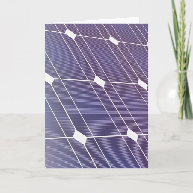 Solar panel card (Front)