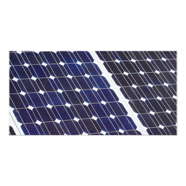 Solar panel card (Front)