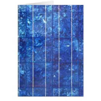 Solar panel cards