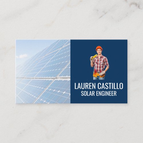 Solar Panel Engineer  Business Card