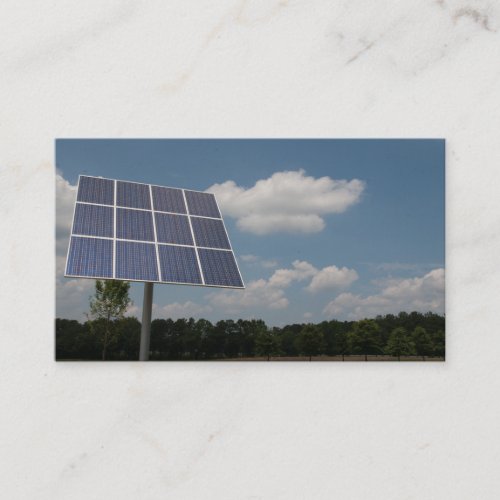 Solar panel  install Company Business Card
