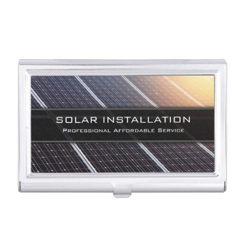 Solar Panel Installation _ Business Card Case