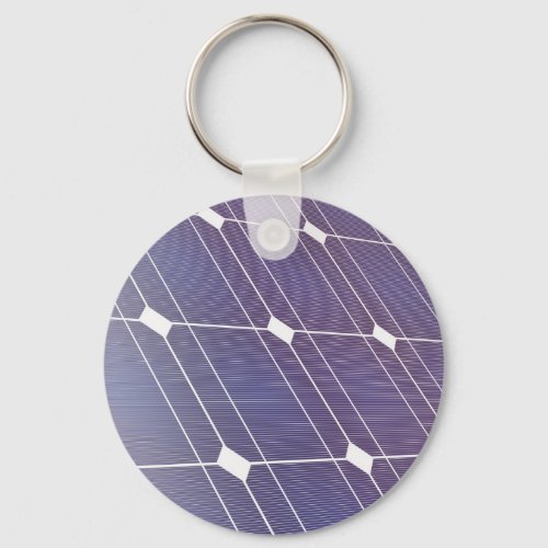 Solar panel keychain