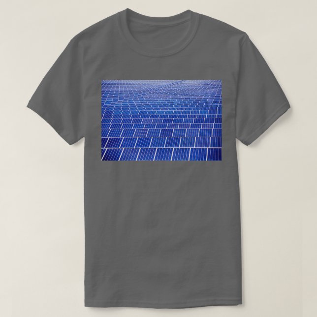 Solar Panel Renewable Energy Climate Change 1 T-Shirt (Design Front)