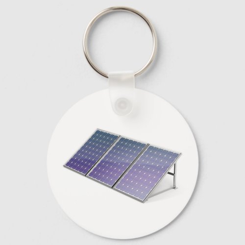 Solar panels keychain