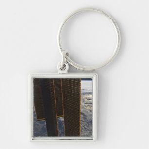Solar panels of the International Space Station Keychain
