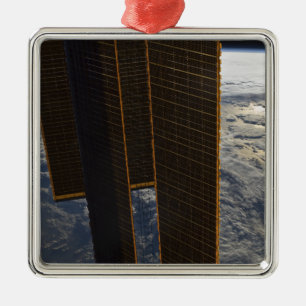 Solar panels of the International Space Station Metal Ornament