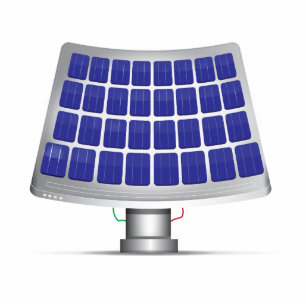 Solar Panels. Statuette