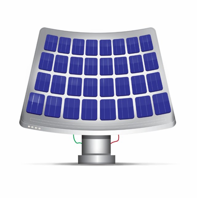 Solar Panels. Statuette (Front)