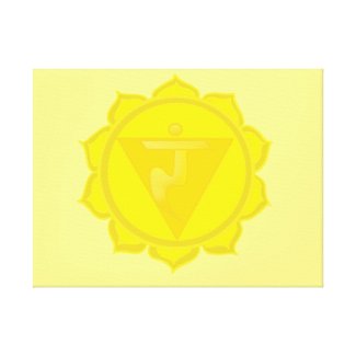 Solar Plexus Chakra Canvas Print