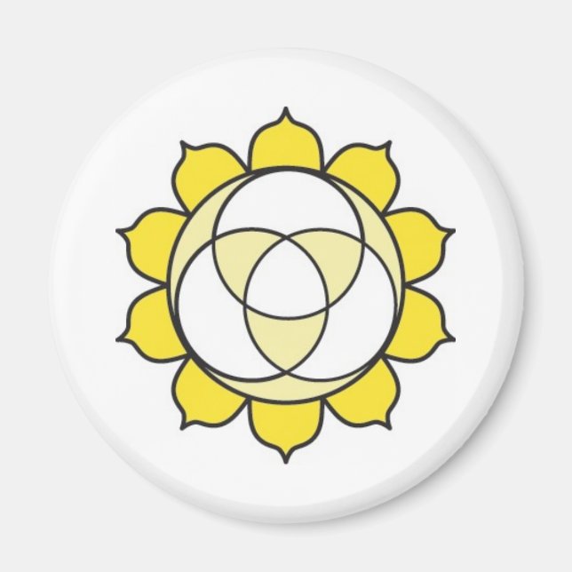 Solar Plexus Chakra Magnet (Front)