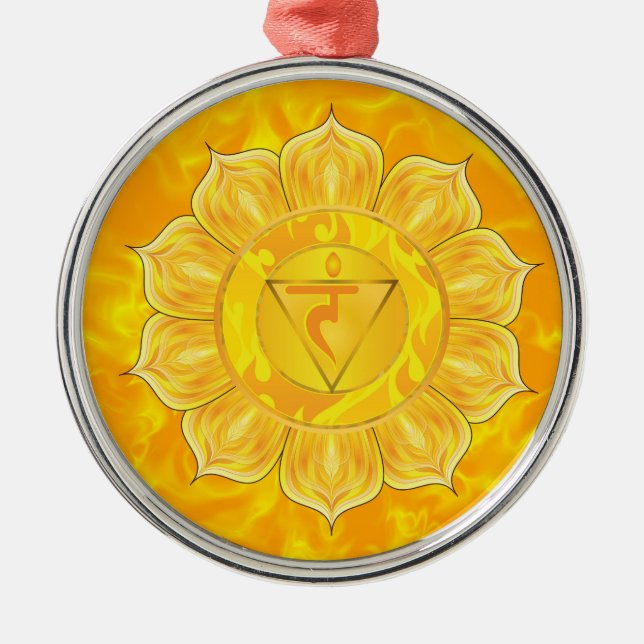 Solar Plexus Chakra Ornaments (Front)