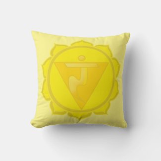 Solar Plexus Chakra Throw Cushion 41 cm x 41 cm