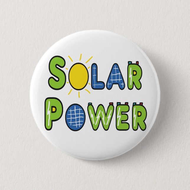 Solar Power Button (Front)