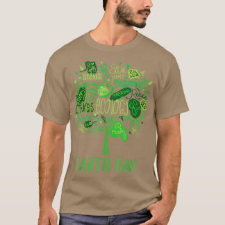 Solar Power Conservation Tree T-Shirt
