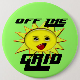 Solar Power Gifts and Promotional Products T-shirt Button