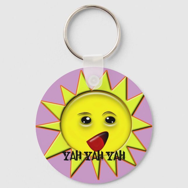 Solar Power Gifts and Promotional Products T-shirt Keychain (Front)