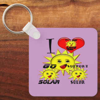 Solar Power Gifts and Promotional Products T-shirt Keychain