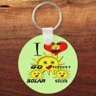 Solar Power Gifts and Promotional Products T-shirt Keychain