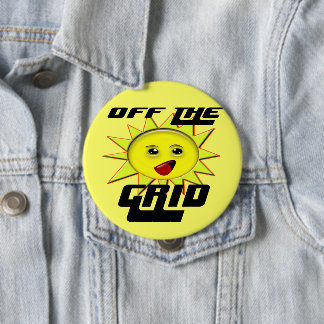 Solar Power Gifts and Promotional Products T-shirt Pinback Button