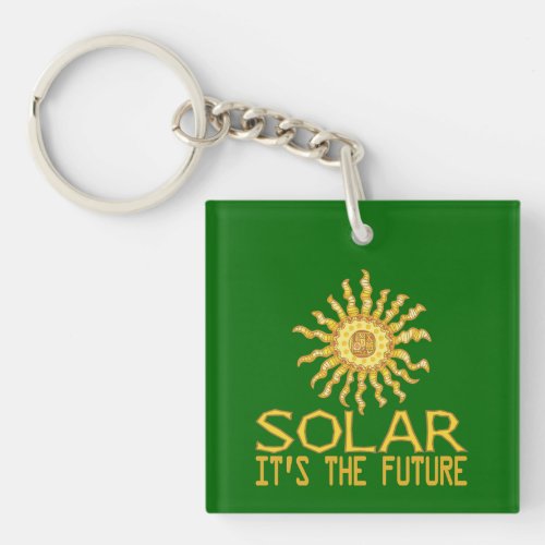 Solar Power Keychain