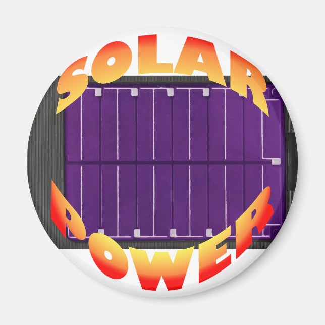 solar power magnet (Front)