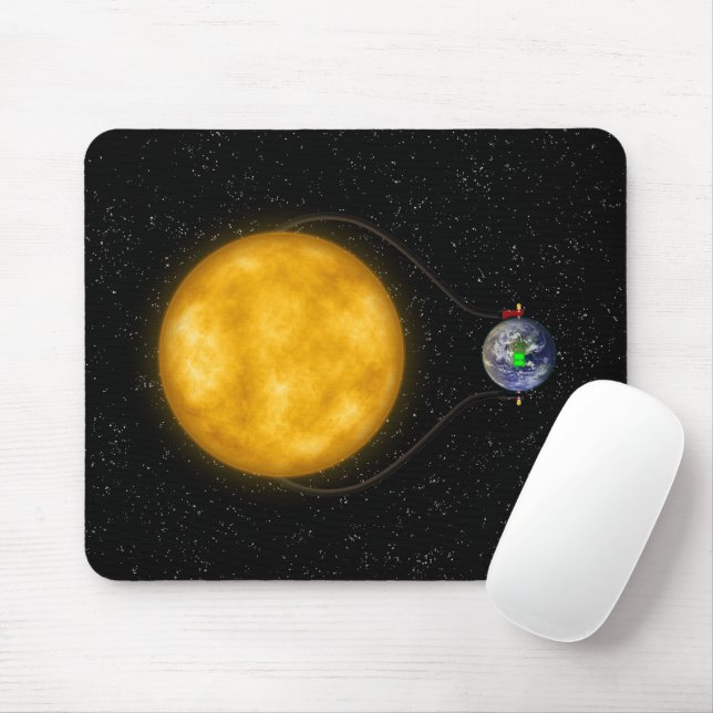 Solar Power -  Mouse Pad (With Mouse)