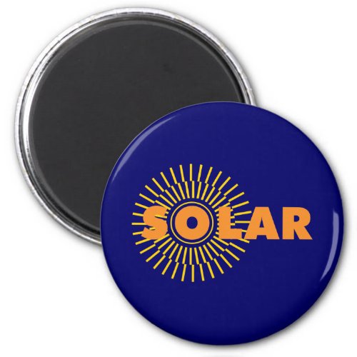 Solar Power Sun Magnet