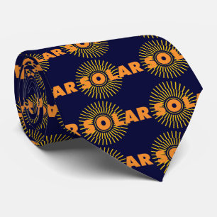 Solar Power Sustainable Energy Eco Neck Tie