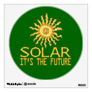 Solar Power Wall Sticker