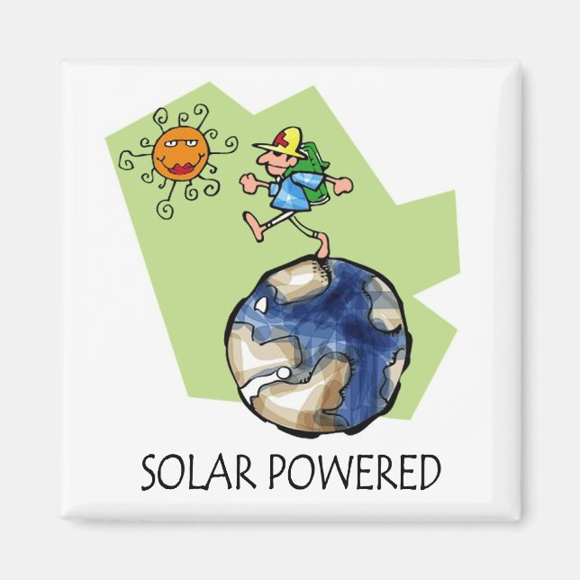 Solar Powered magnet (Front)