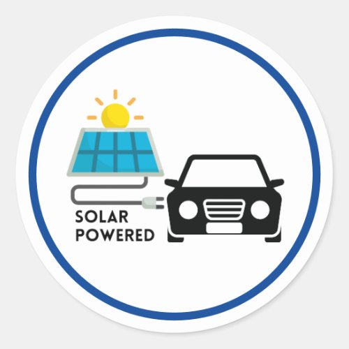 Solar Powered Sticker Sheet