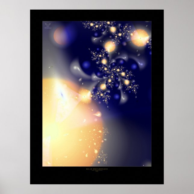 Solar Protuberance Poster (Front)