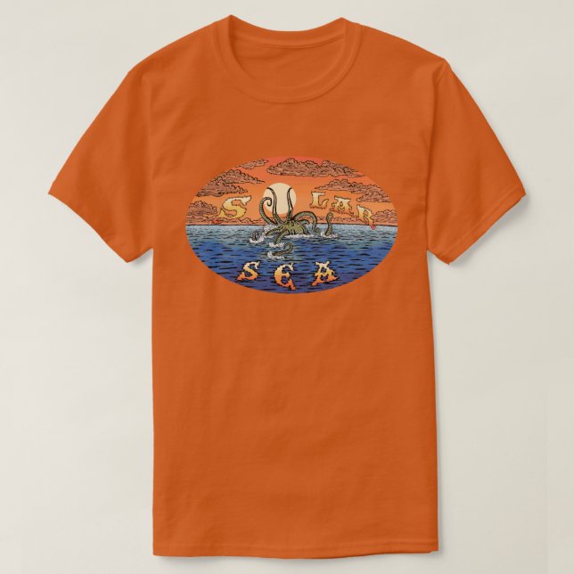 Solar Sea. T-Shirt (Design Front)