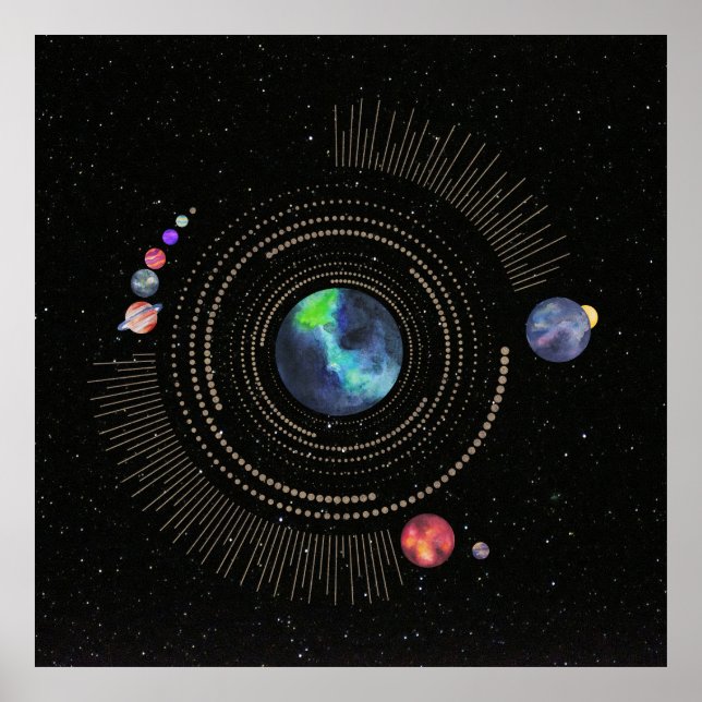 Solar Sistem Poster (Front)