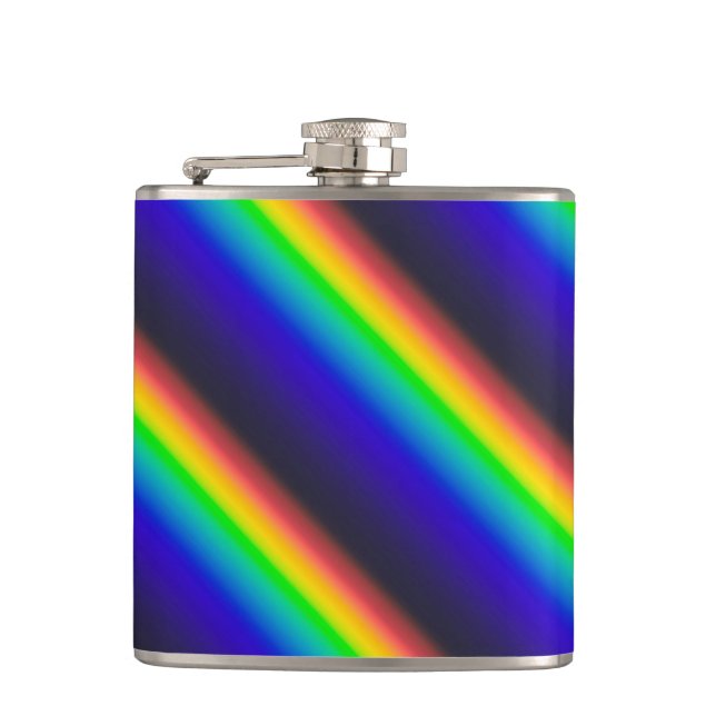 Solar Spectrum Diagonal Flask (Front)