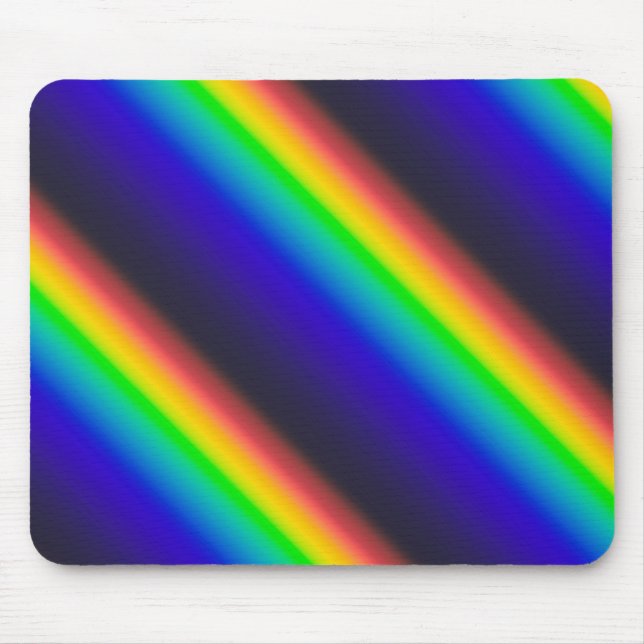 Solar Spectrum Diagonal Mouse Pad (Front)