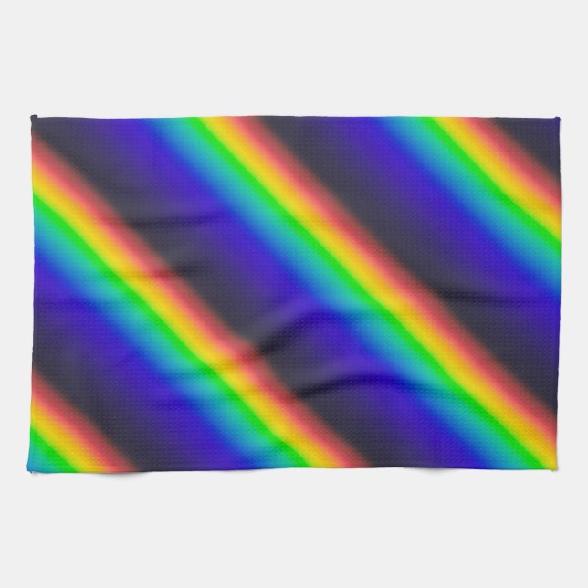 Solar Spectrum Diagonal Towel (Horizontal)