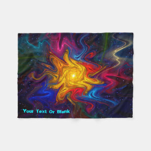 Solar Spectrum Fleece Blanket