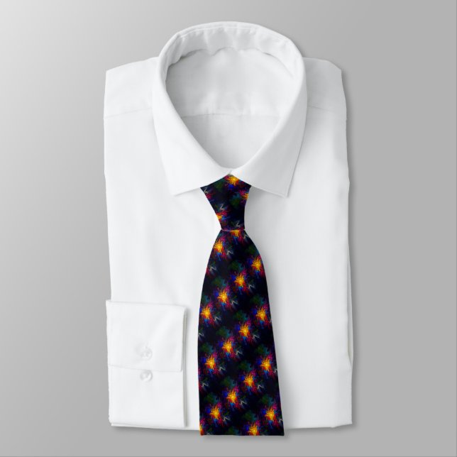 Solar Spectrum Neck Tie (Tied)