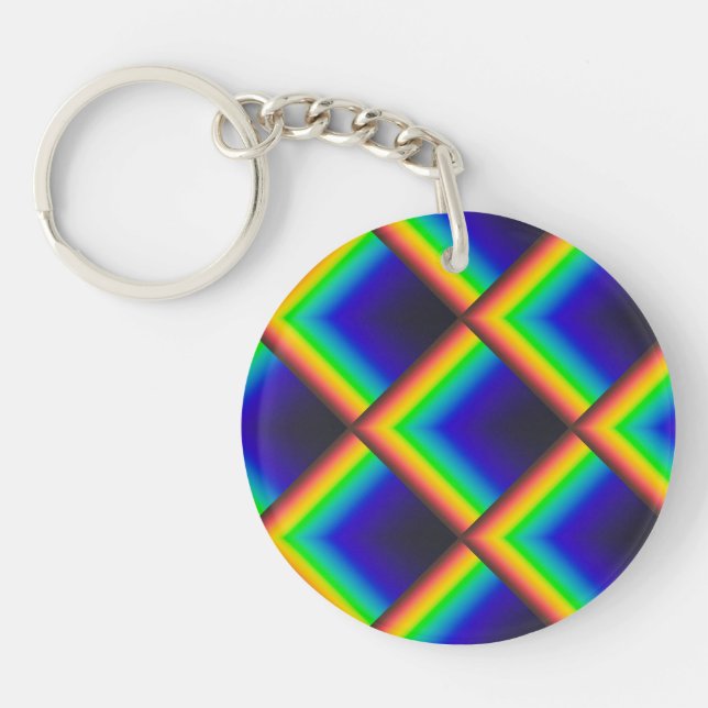 Solar spectrum scales keychain (Front)