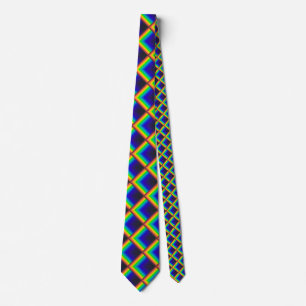 Solar spectrum scales neck tie